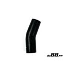 Silicone Hose Black 25 degree 3,125'' (80mm)