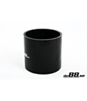 Silicone Hose Black Coupler 4'' (102mm)