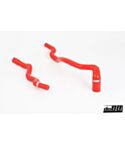 Saab 900 / 9-3 RHD Heater core hoses Red