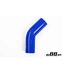 Silicone Hose Blue 45 degree 2,375'' (60mm)