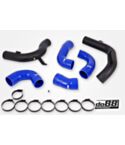 VAG 2.0 TSI EA888 Gen4 (245hp) OEM IC Pressure pipes, Blue hoses