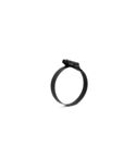 Mikalor Worm drive hose clamp 110-130mm/12mm Stainless Steel Black W3