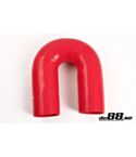 Silicone Hose Red 180 degree 3'' (76mm)