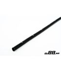 Silicone Hose Black straight length 0,375'' (9,5mm)