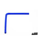 Silicone Hose Blue 90 degree long leg 0,5'' (13mm)