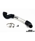 Volvo S60R V70R 04-07 Lower Intercooler pipe, Black