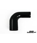 Silicone Hose Black 90 degree 2,375 - 3,25'' (60-83mm)