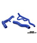 Volvo 700/940 Turbo Coolant hoses Blue
