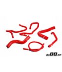 Volvo 960/SV90 Coolant hoses Red