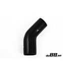 Silicone Hose Black 45 degree 2,75 - 3'' (70 - 76mm)