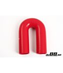 Silicone Hose Red 180 degree 1,5'' (38mm)