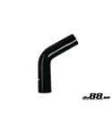 Silicone Hose Black 60 degree 1,75'' (45mm)
