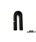 Silicone Hose Black 180 degree 0,43'' (11mm)