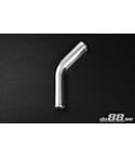 Aluminium pipe 45 degree 2,25'' (57mm)