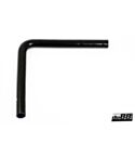 Silicone Hose Black 90 degree long leg 1,5'' (38mm)