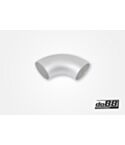 Aluminum pipe 90° 60x3 mm, long radius