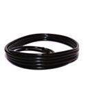 Vacuumhose Black 4mm