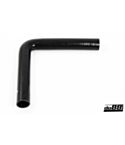 Silicone Hose Black 90 degree long leg 2,375'' (60mm)