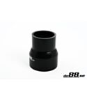 Silicone Hose Black 2,56 - 3'' (65-76mm)
