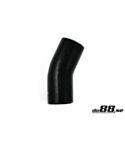 Silicone Hose Black 25 degree 4,25'' (108mm)