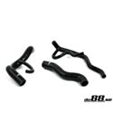 Volvo 700/940 Turbo Coolant hoses Black