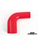 Silicone Hose Red 90 degree 2,375 - 2,75'' (60 - 70mm)