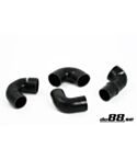 SAAB 9000 Turbo 91-98 Pressure hoses Black