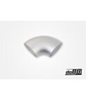 Aluminum pipe 90° 60x3 mm, short radius