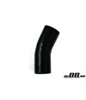 Silicone Hose Black 25 degree 3,75'' (95mm)