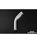 Aluminium pipe 45 degree 2,75'' (70mm)