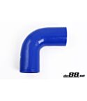 Silicone Hose Blue 90 degree 3,75'' (95mm)
