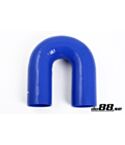 Silicone Hose Blue 180 degree 2,5'' (63mm)