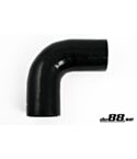 Silicone Hose Black 90 degree 4,5'' (114mm)