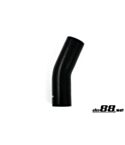 Silicone Hose Black 25 degree 2,126'' (54mm)