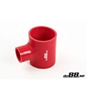 Silicone Hose Red T 2,75'' + 1'' (70mm+25mm)