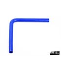 Silicone Hose Blue 90 degree long leg 1,375'' (35mm)