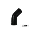 Silicone Hose Black 45 degree 4'' (102mm)