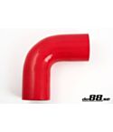 Silicone Hose Red 90 degree 4'' (102mm)