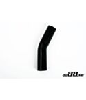 Silicone Hose Black 25 degree 1,5'' (38mm)