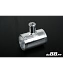 Aluminiumtube T-connection 2,5 + 1''