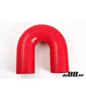 Silicone Hose Red 180 degree 4'' (102mm)