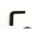 Silicone Hose Black 90 degree 0,625 - 1'' (16-25mm)