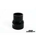 Silicone Hose Black 2,5 - 4'' (63-102mm)