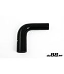 Silicone Hose Black 90 degree 1,25 - 1,75'' (32-45mm)