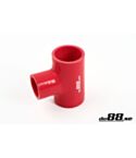 Silicone Hose Red T 2'' + 1,5'' (51+38mm)