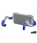 Zestaw Intercooler BigPack Volvo 700 900 Turbo 92-98 76mm, Przewody Niebieskie