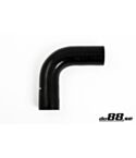 Silicone Hose Black 90 degree 1,125'' (28mm)