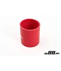 Silicone Hose Red Coupler 3,5'' (89mm)