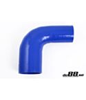 Silicone Hose Blue 90 degree 3 - 4'' (76 - 102mm)
