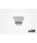 Aluminum pipe 45° 76x3 mm, long radius